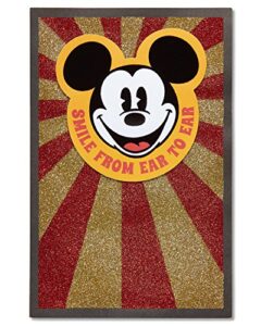 american greetings birthday card for kid (mickey mouse, smile)