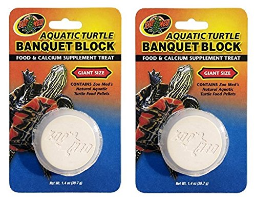 Zoo Med Aquatic Turtle Banquet Block, 2 Count