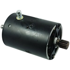 new 12v winch motor ccw 14-tooth gear shaft bellview warn mth6101