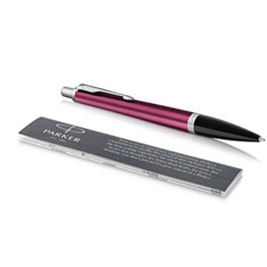 Parker Urban Ballpoint Pen, Vibrant Magenta with Medium Point Blue, 1931582