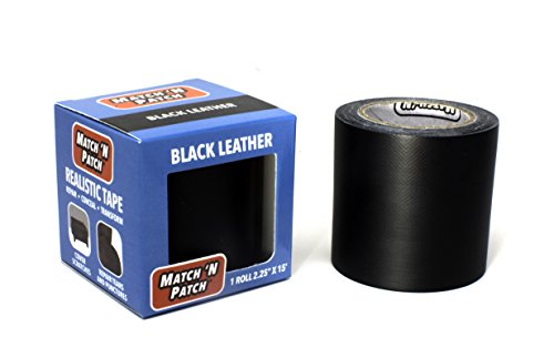 Match 'N Patch Realistic Black Leather Repair Tape