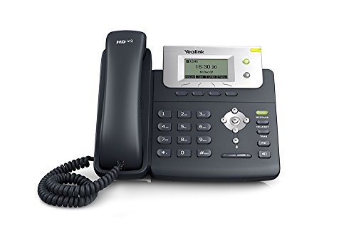 Ooma Office Provisioned Yealink Sip T21P 2 Line Business IP Desk Phone Works with Ooma Office cloud based VoIP phone service for small business with virtual receptionist ext dialing ring groups