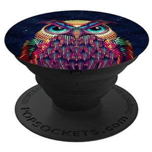 popsockets: collapsible grip & stand for phones and tablets - owl
