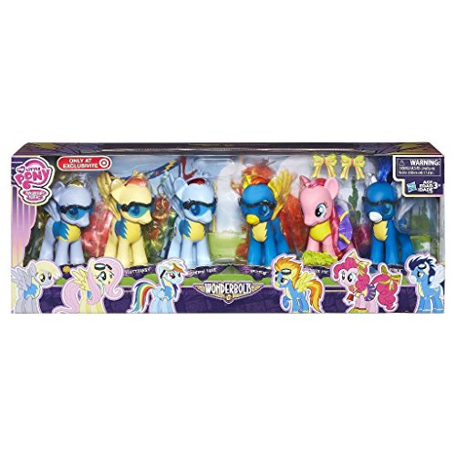 My Little Pony Wonderbolts 6 Figure Set Exclusive NEW .HN#GG_634T6344 G134548TY58226