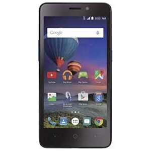 zte midnight pro 4 lte black simple mobile with 8gb memory prepaid cell phone smartphone