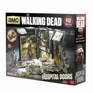 the walking dead construction set hospital doors mcfarlane building toys last .hn#gg_634t6344 g134548ty38791