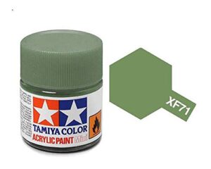 tamiya 81771 acrylic mini xf-71 green - 10ml bottle cockpit green .hn#gg_634t6344 g134548ty36893