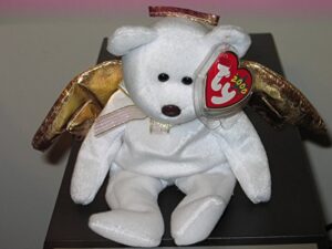 ty beanie baby ~ halo 2 the angel bear ~ mint with mint tags ~ retired ,#g14e6ge4r-ge 4-tew6w208619