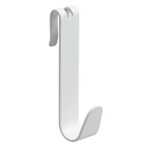 liberty 160473 wire rack hook in white (2 pack)