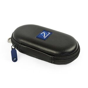 dnpro-anc carrying case compatible with bose quietcomfort 20 (qc20/qc20i), bose soundsport in-ear, bose soundsport wireless, b&o h3 anc, sennheiser cx700 and many other earphones (pu leather black)