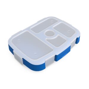 bentgo kids tray with transparent cover (blue)