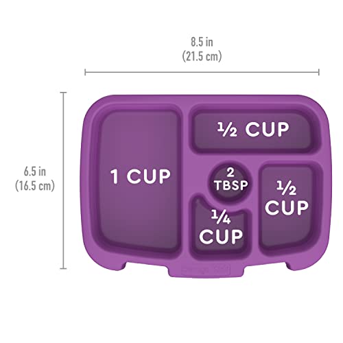 Bentgo Kids Tray with Transparent Cover (Purple)