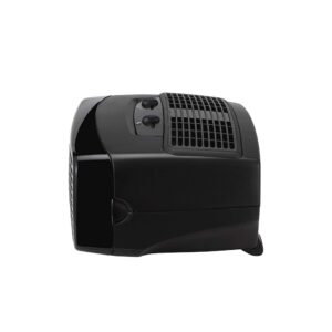 Holmes Desktop HEPA-Type , 3 Speeds plus Optional Ionizer small Air Purifier, HAP242B-U, Black