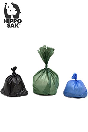 Hippo Sak Extra Large Pet Poop Bags for Large Dogs and Cat Litter, 480 Count