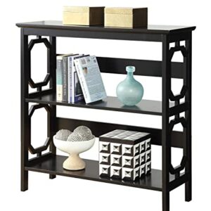 Convenience Concepts Omega 3 Tier Bookcase, Black