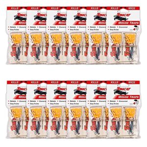 tomcat 373312 wooden mouse trap (1 case of 48 traps)