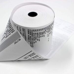 Clover PoS 3-1/8" x 230' (50 GSM) Thermal Receipt Paper - 50 New Rolls from BUYREGISTERROLLS