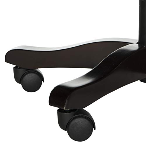 Safavieh Mercer Collection Soho Tufted Linen Light Cream Swivel Desk Chair