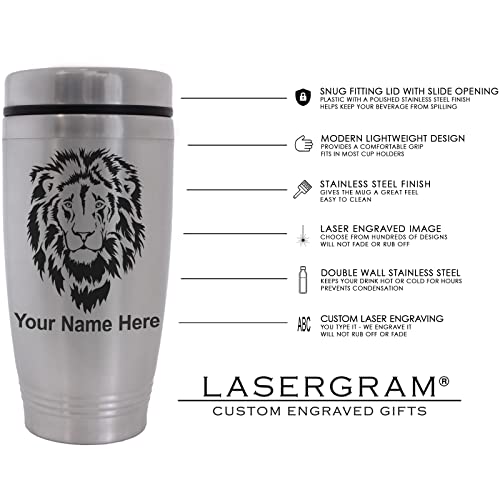 SkunkWerkz Commuter Travel Mug, DO Doctor of Osteopathic Medicine, Personalized Engraving Included