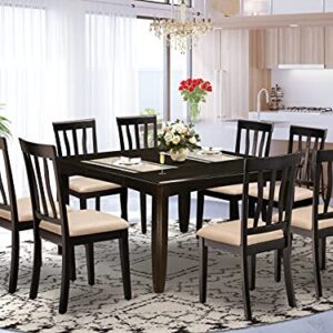 East West Furniture PFAN9-CAP-C Dining, 9-Piece Sets