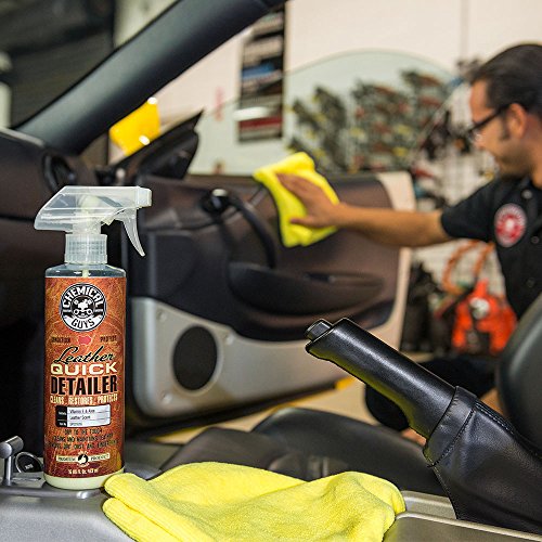 Chemical Guys SPI21616 Leather Quick Detailer for Car Interiors, Furniture, Apparel, Shoes, Sneakers, Boots, and More (Works on Natural, Synthetic, Pleather, Faux Leather and More), 16 fl oz