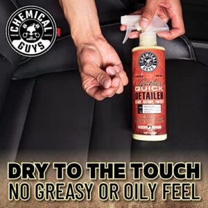 Chemical Guys SPI21616 Leather Quick Detailer for Car Interiors, Furniture, Apparel, Shoes, Sneakers, Boots, and More (Works on Natural, Synthetic, Pleather, Faux Leather and More), 16 fl oz