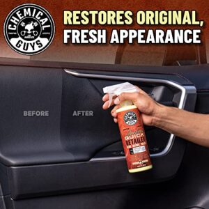 Chemical Guys SPI21616 Leather Quick Detailer for Car Interiors, Furniture, Apparel, Shoes, Sneakers, Boots, and More (Works on Natural, Synthetic, Pleather, Faux Leather and More), 16 fl oz