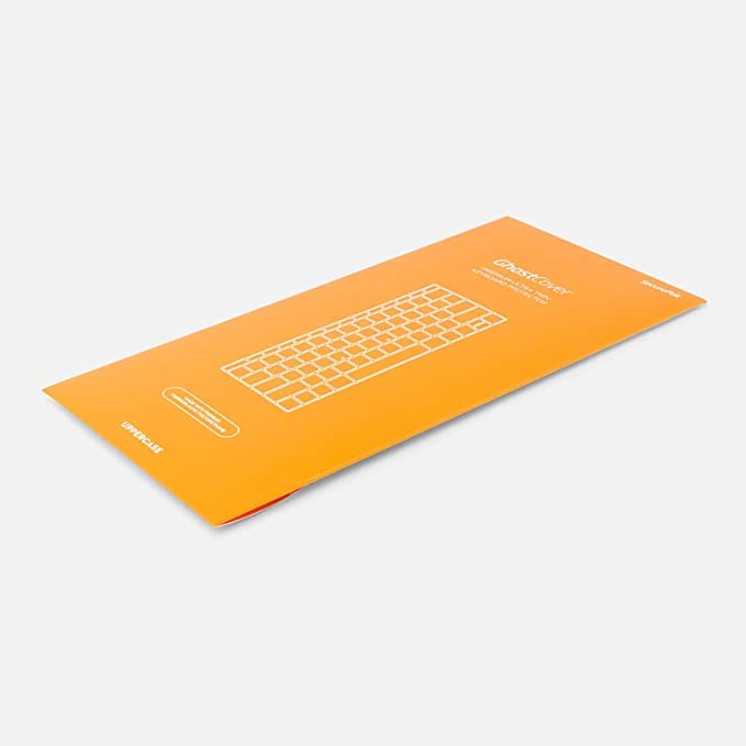 UPPERCASE GhostCover Premium Ultra Thin Keyboard Protector, Compatible with MacBook Pro with Touch Bar 13" and 15" (2016 2017 2018 2019, Apple Model Number A1706, A1707, A1989, A1990, A2159)