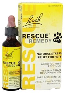 rescue remedy bach pet natural stress relief size: 20ml