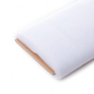 stylish fabric tulle fabric-40 yards per bolt (white)