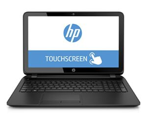 hp 15-f222wm 15.6" touch screen laptop (intel quad core pentium n3540 processor, 4gb memory, 500gb hard drive, windows 10)