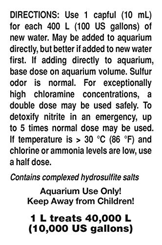 Seachem 437 Prime Fresh and Saltwater Conditioner - Chemical Remover and Detoxifier 1L