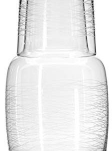 Bedside and Guestroom Night Water Carafe Beverage Set (28 Ounce)