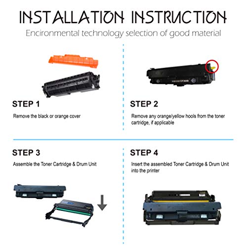 HI-VISION HI-YIELDS Compatible MLT-D118S [1,200 Pages] Stardard Yield Toner Cartridge Replacement for Samsung 118S, Used in Xpress M3065FW M3015DW (Black, 1-Pack)