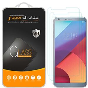 (3 Pack) Supershieldz Designed for LG G6 Tempered Glass Screen Protector Anti Scratch, Bubble Free