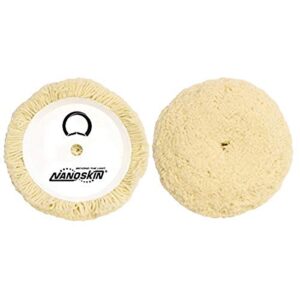 s.m. arnold 7.5" 100% twisted 4-ply wool compounding & buffing pad [naa-wcbp1]