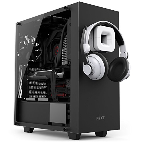 NZXT Puck - BA-PUCKR-B1 - Cable Management and Headset Mount - Compact Size - Silicone Construction - Powerful Magnet for Computer Case Mounting - Black