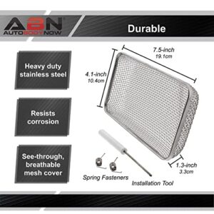 ABN RV Furnace Vent Cover Replacement & Installation Tool, 4.1in x 7.5in x 1.3in Camper Trailer Bug Insect Screen