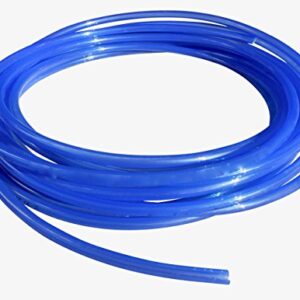 Maple Syrup Tree Tapping Tubing Line – 50 FEET - 5/16 inch Vacuum Line Hose – Can use with Drop Line Tubes Set-up – Semi Stiff Blue – 15 Year (50 Foot Length)