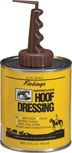 fiebling hoof dressing w/brush - 1 qt.