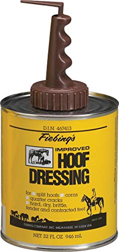 Fiebling Hoof Dressing w/Brush - 1 Qt.