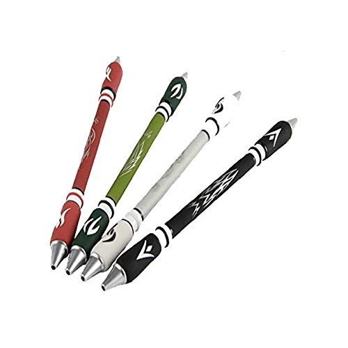 BinaryABC Spinning Pen,ZG- 5097 V 15 Non Slip Coated 21cm 1Pcs（Random Color）