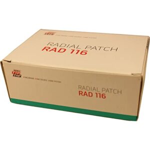 rema tip top 10 rad116 - self-vulcanizing radial flat tire puncture repair patches