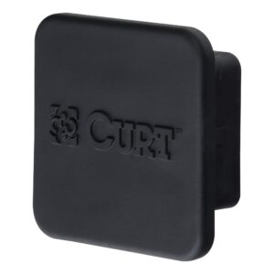 curt 22277 rubber trailer hitch cover, fits 2-1/2-inch receiver