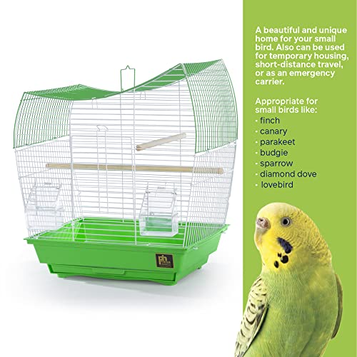 Prevue Pet Products South Beach Wave Top Bird Cage, Lime Green (SP50081)