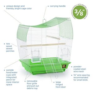 Prevue Pet Products South Beach Wave Top Bird Cage, Lime Green (SP50081)