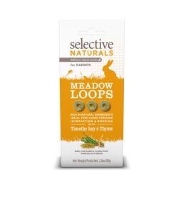 selective naturals supreme science meadow loops for rabbit, 2.8 oz.