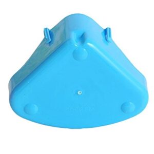 Giveme5 Small Animal Triangle Toilet Potty Trainer Pet Pee Corner Litter Tray Training for Hamster Chinchilla Guinea Pig Cat Bunny Ferret (Color Random)