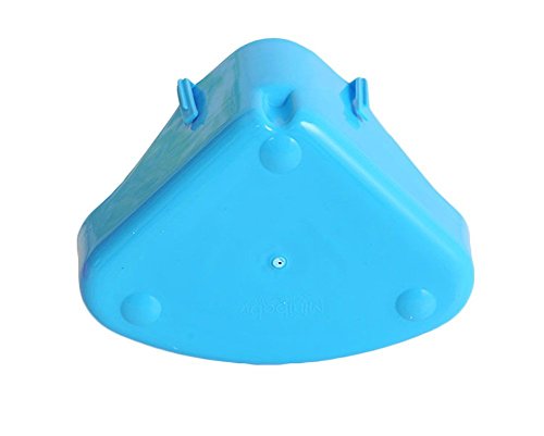 Giveme5 Small Animal Triangle Toilet Potty Trainer Pet Pee Corner Litter Tray Training for Hamster Chinchilla Guinea Pig Cat Bunny Ferret (Color Random)