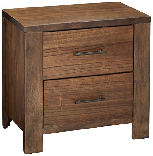 Progressive Furniture Brayden Nightstand, 26" x 17" x 25", Brown